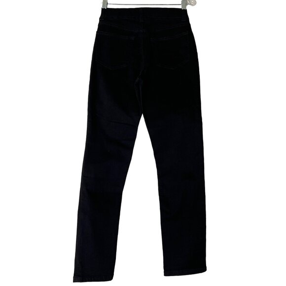 NWT D & Co. Women's Black Straight-Leg Jeans Size 6 Goth - Picture 4 of 11